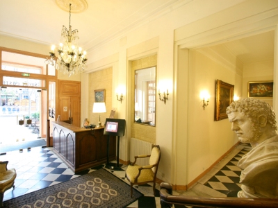 lobby - hotel negrecoste hotel and spa - aix en provence, france
