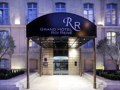 exterior view - hotel grand hotel roi rene - aix en provence, france