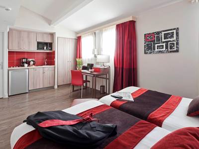 bedroom - hotel adagio aix en provence centre - aix en provence, france