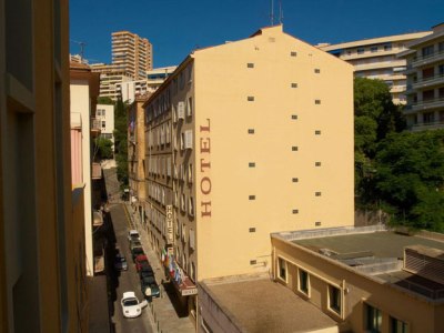 exterior view - hotel napoleon - ajaccio, france