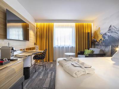 bedroom 1 - hotel novotel annecy centre atria - annecy, france