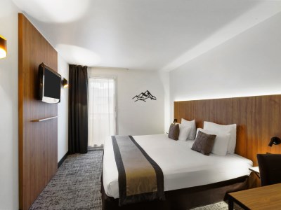 bedroom 1 - hotel best western international - annecy, france