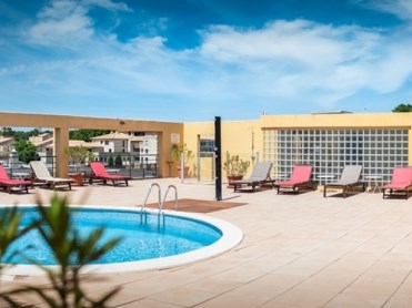 outdoor pool - hotel avignon grand - avignon, france