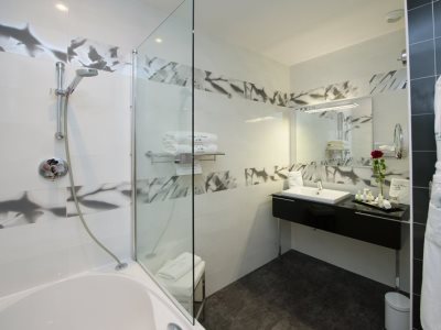 bathroom - hotel auberge de cassagne and spa - avignon, france