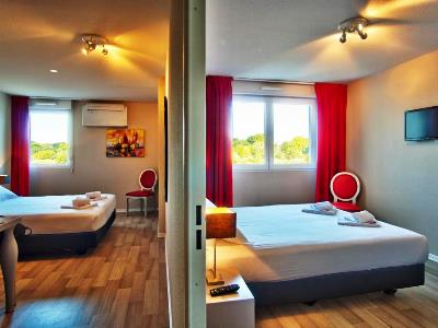 bedroom 4 - hotel adonis bayonne - bayonne, france