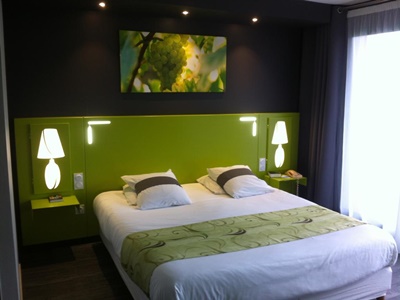 bedroom 2 - hotel golf hotel colvert - beaune, france