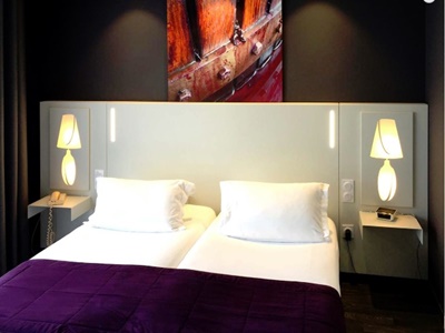 bedroom 3 - hotel golf hotel colvert - beaune, france