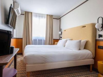 bedroom 1 - hotel best western plus au grand saint jean - beaune, france