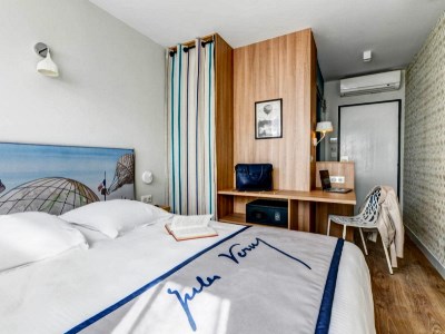 bedroom 1 - hotel best western plus litteraire jules verne - biarritz, france