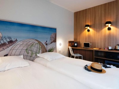 bedroom 2 - hotel best western plus litteraire jules verne - biarritz, france