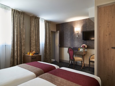 bedroom 4 - hotel best western premier bayonne etche-ona - bordeaux, france