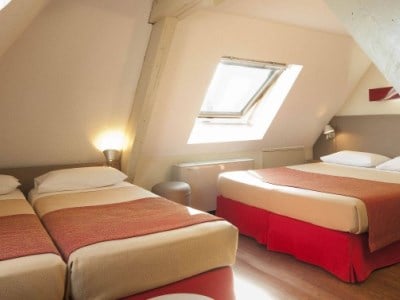bedroom 3 - hotel bordeaux clemenceau by happyculture - bordeaux, france
