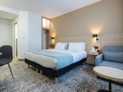 bedroom 1 - hotel sure hotel by best western bordeaux lac - bordeaux, france
