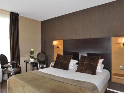 bedroom 1 - hotel best western plus moderne - caen, france