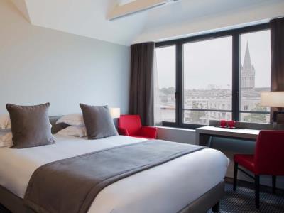 bedroom 2 - hotel best western plus moderne - caen, france
