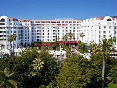 exterior view - hotel barriere le majestic - cannes, france