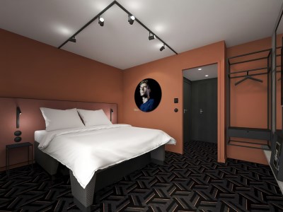 bedroom - hotel tribe carcassonne - carcassonne, france
