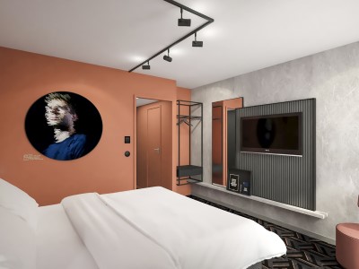 bedroom 2 - hotel tribe carcassonne - carcassonne, france