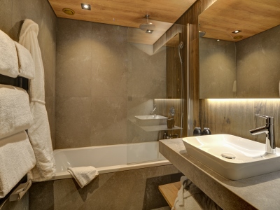 bathroom - hotel alpina eclectic hotel and spa - chamonix, france