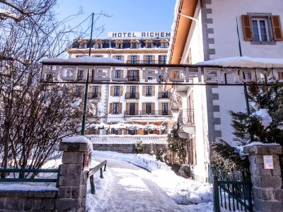 exterior view - hotel richemond - chamonix, france