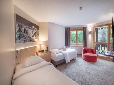 bedroom - hotel lykke hotel and spa - chamonix, france