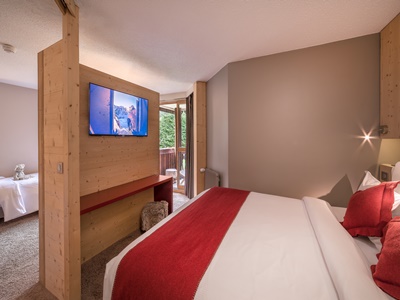bedroom 2 - hotel lykke hotel and spa - chamonix, france