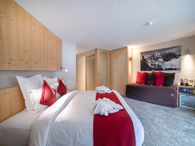 bedroom 5 - hotel lykke hotel and spa - chamonix, france