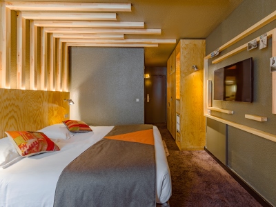 bedroom 2 - hotel le refuge des aiglons - chamonix, france