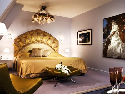 bedroom 3 - hotel chateau de montvillargenne - chantilly, france