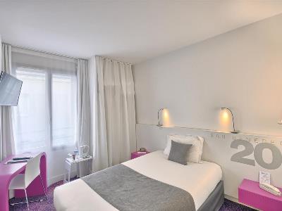 bedroom 1 - hotel best western san benedetto - cholet, france