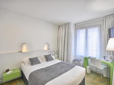 bedroom - hotel best western san benedetto - cholet, france