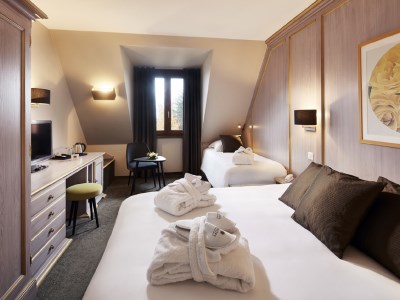 bedroom 5 - hotel l'europe - colmar, france