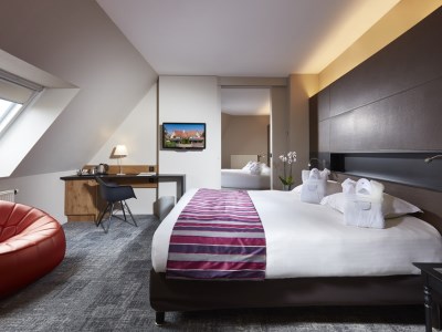 bedroom 6 - hotel l'europe - colmar, france