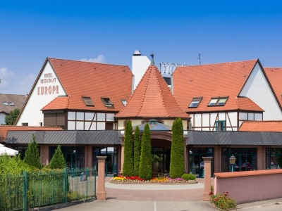 exterior view - hotel l'europe - colmar, france
