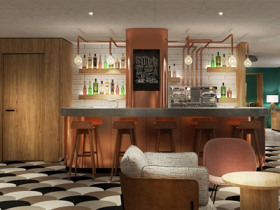 bar - hotel ibis styles colmar centre - colmar, france