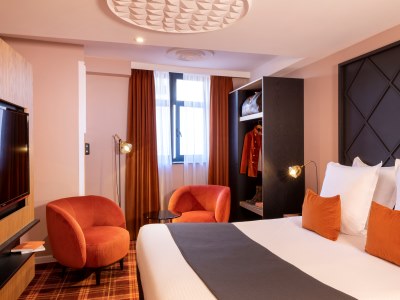 bedroom 1 - hotel le colombier - colmar, france