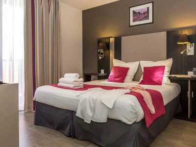 bedroom - hotel appart'hotel odalys la rose d'argent - colmar, france