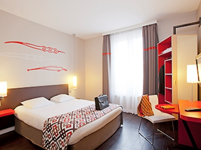 bedroom 2 - hotel ibis styles dijon central - dijon, france