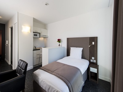 bedroom 3 - hotel adonis dijon maison internationale - dijon, france