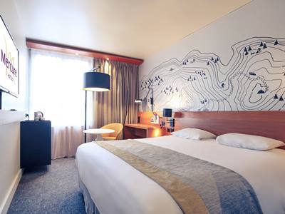 bedroom - hotel mercure grenoble centre alpotel - grenoble, france