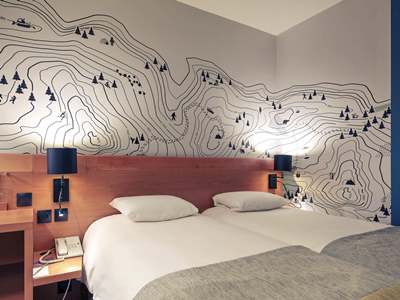 bedroom 2 - hotel mercure grenoble centre alpotel - grenoble, france