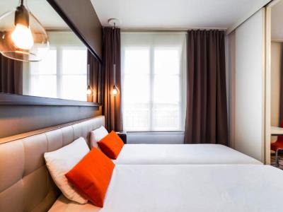 bedroom 2 - hotel aparthotel adagio grenoble centre - grenoble, france