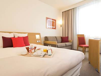 bedroom - hotel novotel grenoble centre - grenoble, france