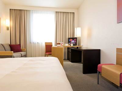 bedroom 1 - hotel novotel grenoble centre - grenoble, france