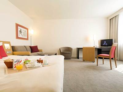 bedroom 2 - hotel novotel grenoble centre - grenoble, france