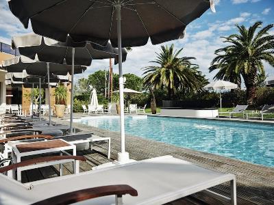 outdoor pool - hotel mercure hyeres centre - hyeres, france