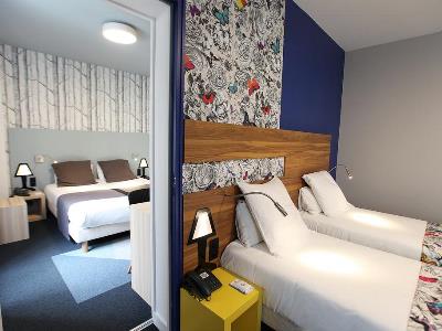 bedroom 1 - hotel best western de paris - laval, france