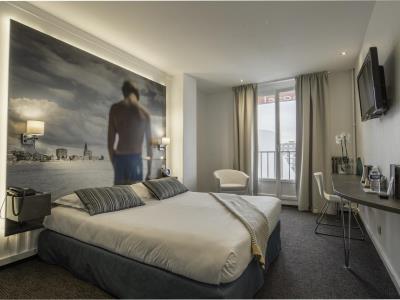 bedroom 1 - hotel best western arthotel - le havre, france