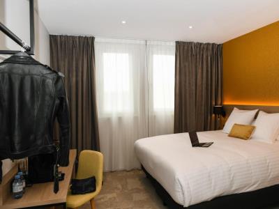 bedroom 3 - hotel best western plus le havre centre gare - le havre, france