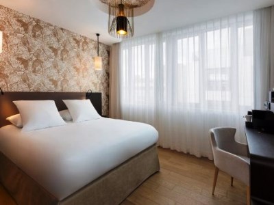 deluxe room - hotel l'arbre voyageur, bw premier collection - lille, france